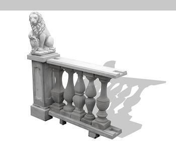 Baluster, Balustrade, Balustraden aus Beton - Günstig